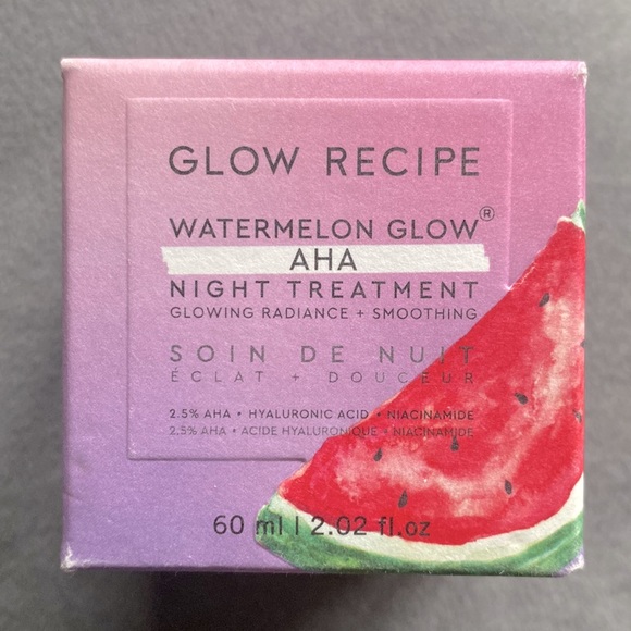 Glow Recipe Other - 🆕 Glow Recipe Watermelon Glow AHA Night Treatment (60 ml)